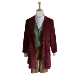 2020 The Bilbo Baggins frodo cos Outfit Suit Cosplay Costume Full Set film Custom-made