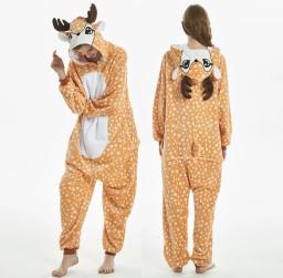 Adult Onesie Children Kigurumi Giraffe Pajamas Pyjamas Jumpsuit Cosplay Costume Cartoon Animal Sleepwears Design For Toilet