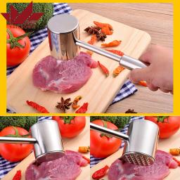 New Stainless Steel Meat Tenderizer Steak, Beef, Pork, Fish Loose Meat Steak Meat hammer High Quality Kitchen Cooking Tools