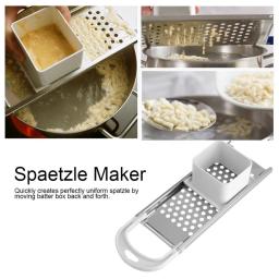Spaetzle Maker Nokedli Szaggato Hungarian Dumplings Galuska Potato Slicer, with Comfort Grip Handle