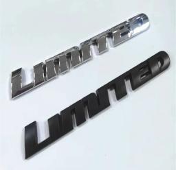 1X Car 3D Chrome Black ABS Badge Sticker Luxury LIMITED Edition Letter Emblem Logol Fit for Highlander