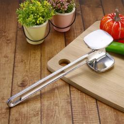 1pcs Aluminum Steak Metal Hammer 19cm Meat Tenderizer Home Kitchen Tools Heavy-duty Durable Double-sided Meat Tenderizer