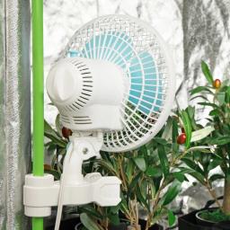 Sinowell Hydroponic 180 Degree Oscillation Two Speeds Best Clip on Grow Tent Fan