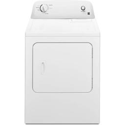 Electric Dryer with Wrinkle Guard and Auto Dry, Electric Laundry Drying Machine 6.5 cu. Ft. Capacity White