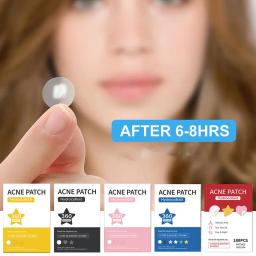 3/6 Sheet Face Skin Care Acne Pimple Patch 2 Sizes Invisible Professional Healing Absorbing Spot Sticker Covering For Men W A0N6