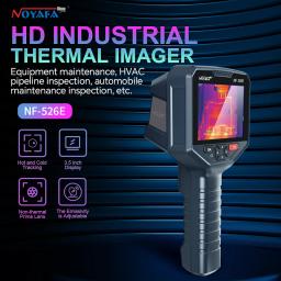 Noyafa Professional Thermal Image 256x192 Handheld Thermal Imaging Camera for Pipeline Heating Leak Automotive Inspect