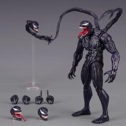 SH Venom 2 Symbiote Marvel Universe Spider-Man Figure Movable Movie Anime Figurine Toy