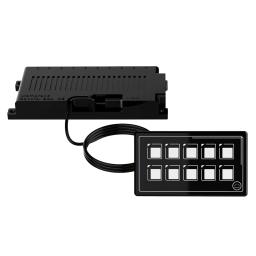 Car Universal 10P Membrane Control Switch Panel with Backlight Module LED Touch Electronic Accessories PPTC IP67 Waterproof