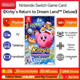 Kirby’s Return to Dream Land Deluxe Nintendo Switch Game Deals Physical for Nintendo Switch OLED Switch Lite Switch Game Cards