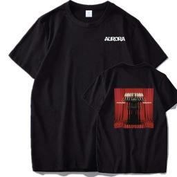 Aurora The Gods We Can Touch T-Shirt 2022 New Album Cover Norway Pop Singer Essential Unisex Tee Tops 100% Cotton