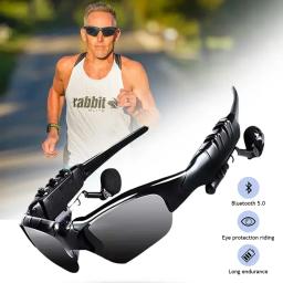 Smart Polarized Sunglasses Bluetooth 5.0 Audio Glasses Outdoor Sports Cycling Surround Sound Headphones Listen To Music Call