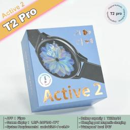 T2 Pro Smartwatch Men and Women 1.28 inch Smartwatch Step Meter Health Monitoring Alarm Clock Bluetooth Call for IOS Android