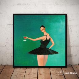 Kanye West My Beautiful Dark Twisted Fantasy Music Album Cover Poster Canvas Art Print Home Decoration Wall Painting (No Frame)