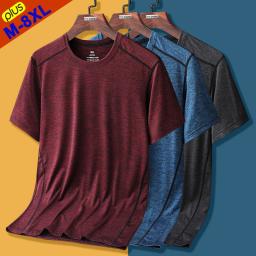Good Quality T-Shirts Men Plus Size 8XL Summer Male Tshirt Female Camping Tee Shirt Breathable Traveling Basic Sports Tops Tees