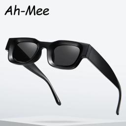2024 Rectangle Polarized Sunglasses Women Fashion Retro Brand Square Sun Glasses Men Classic Vintage Black Punk Shades UV400