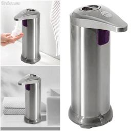Hand Free Soap Dispenser Infrared Motion Sensor Touchless Soap Dispenser Electric Automatic Soap Dispenser for Kitchen Bathroom