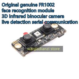 Original genuine FR1002 face recognition module 3D infrared binocular camera live detection serial communication