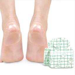 14Pcs Ultra-thin Film Heel Foot Care Stickers Protector Moisturizing Water Supplement Anti-Cracked Repair Dry Skin Heel Patch