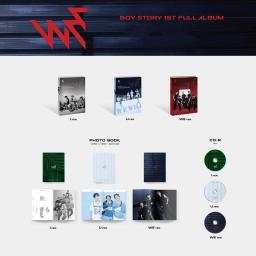 [Pre sale ]  BOY STORY 1st FULL ALBUM 《WE》