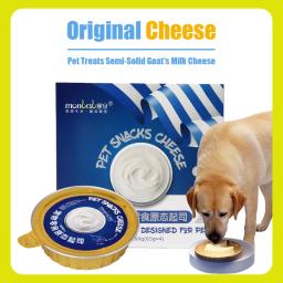 Dogs Cheese Original State Goat's Milk Cheese Bacteria Adult Dog Wet Food Goat's Milk Benefit Calcium Supplement Canned Snacks