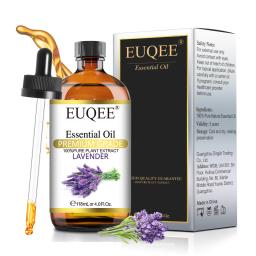 EUQEE with Dropper 118ml/10ml Essential Oil For Diffuser Lavender Neroli Helichrysum Oregano Grapefruit Spearmint Oils DIY Soap