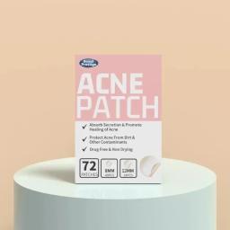 72Pcs Anti-acne Invisible Acne Patch To Remove Acne Hydrocolloid Patch Spot Mark Concealer Repair Sticker Waterproof