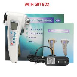 Double-headed Cavitation Ultrasonic Face Body Slimming Massager 7 Colors LED Facial Photon Herapy Skin Care Anti-wrinkle Lifting