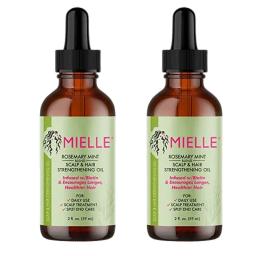 Mielle Original Rosemary Mint Scalp Hair Strengthening Oil Nourishes And Strengthens Scalp Repair Split Ends For All Hair Types