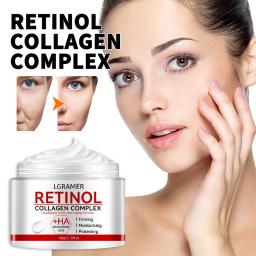 Retinol Anti Aging Face Cream Moisturizing Wrinkle Remover Collagen Hyaluronic Acid Creams Skin Care Cosmetic 50ML