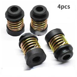 4pcs Refrigerator freezer compressor shock pad spring shock-absorbing mounting foot rubber mat fridge compressor vibration pad