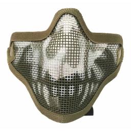Men Tactical Ghost Mesh Airsoft Mask Paintball Half Face Protection Strike Style Outdoor
