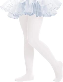 Girls' Ultra Soft Pro Dance Tight Ballet Footed Tight for toddler Thick Soft Footed Kids Ballet Tights