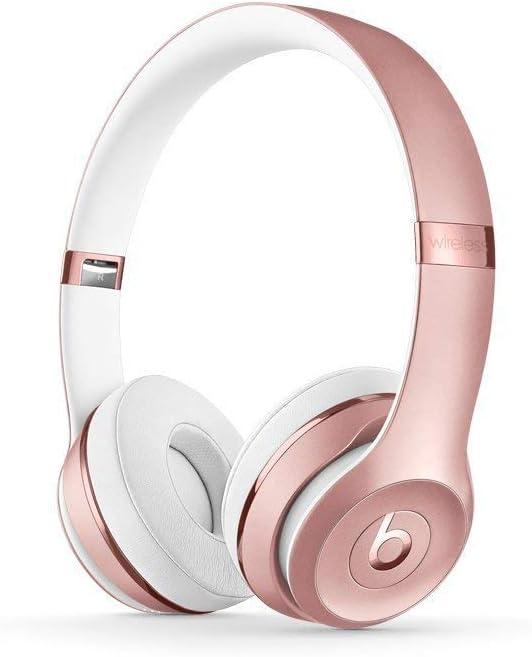 Beats Solo3 Wireless On-Ear Headphones (Previous Model) - Rose Gold (Renewed)