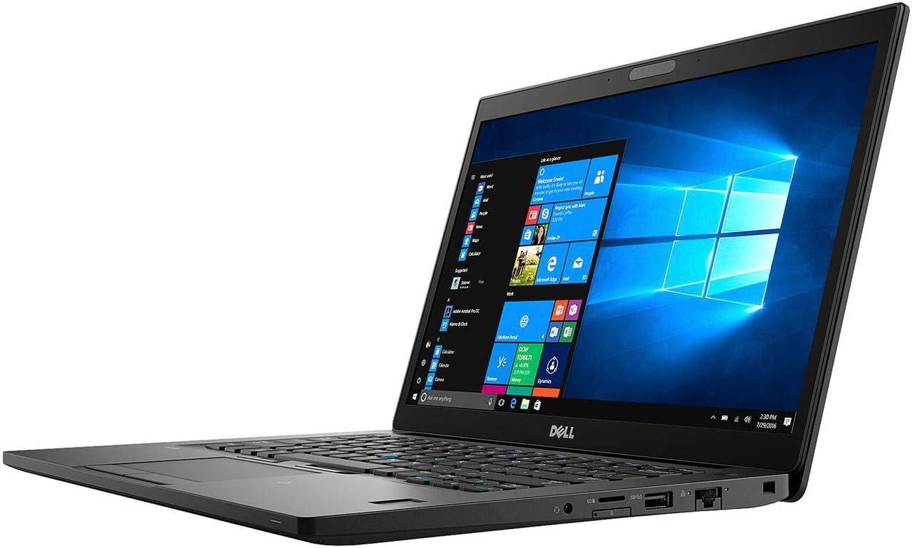 Dell Latitude 7490 Laptop FHD Touchscreen Notebook PC, Intel Core i7 8650U Processor, 32GB Ram, 512GB SSD, Webcam, WiFi, Bluetooth, HDMI, Type C, Windows 11 Professional, Black (Renewed)