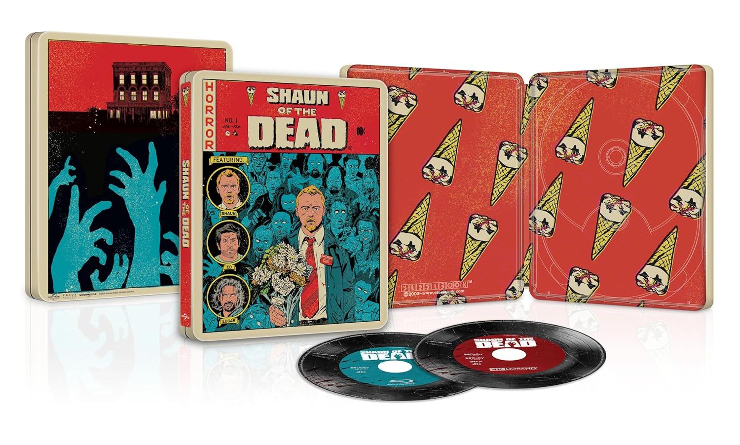 Shaun of the Dead - 20th Anniversary Steelbook 4K Ultra HD + Digital 4K UHD